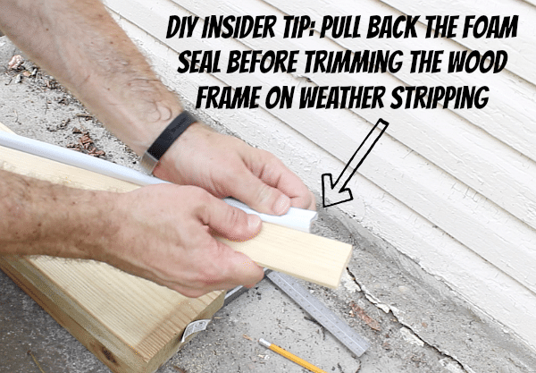DIY Insider Tip for Weather Stripping