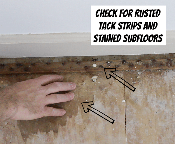 Inspect Tack Strips