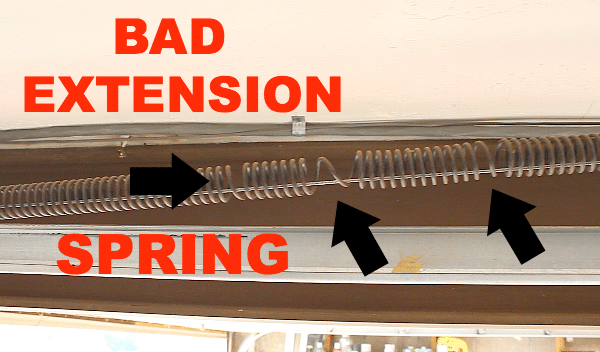 Bad Extension Spring