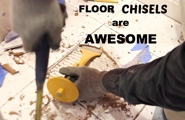 Floor chisels are Awesome
