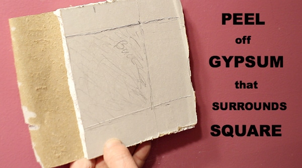 Peel off Gypsum that surrounds square.jpg