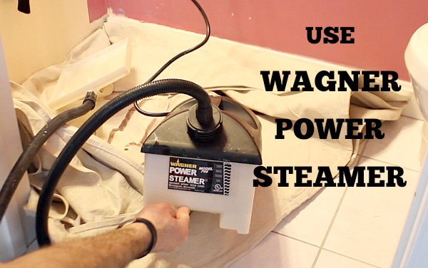 Use wagner power steamer