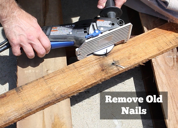 Remove old nails