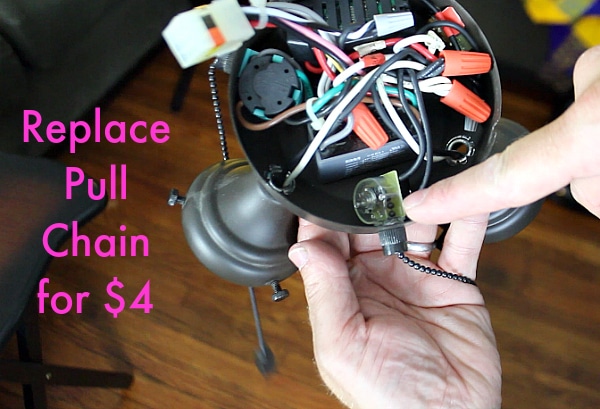How to Fix a Ceiling Fan Light Kit That Popped & Stopped Working