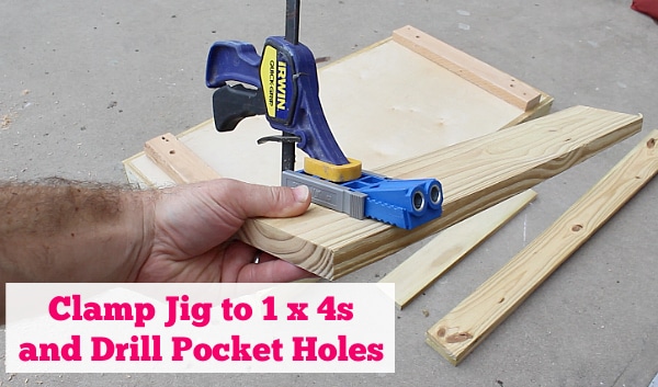 Clamp Jig to 1x4s