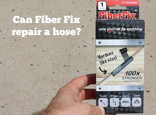 Fiber fix repair a hose