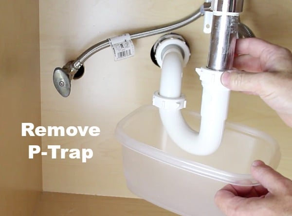 Remove P-Trap