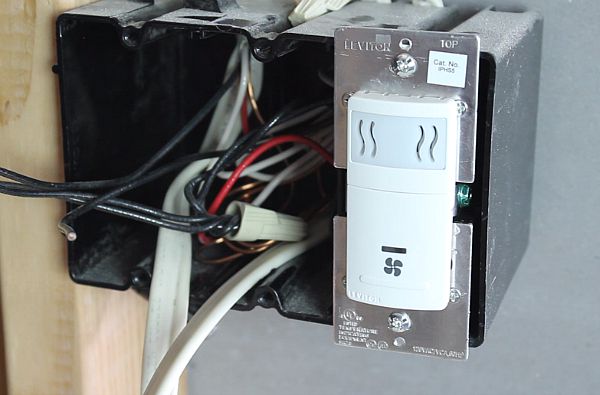 Leviton Humidity Sensor and Fan Control