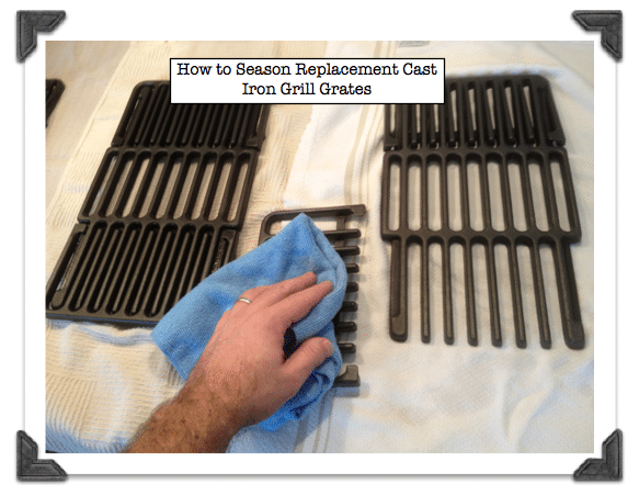 How to Season Cast Iron Grill Grates