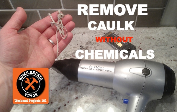 Easily Remove Silicone Caulk Without Chemicals - How To Remove Old Silicone From Bathroom Tiles
