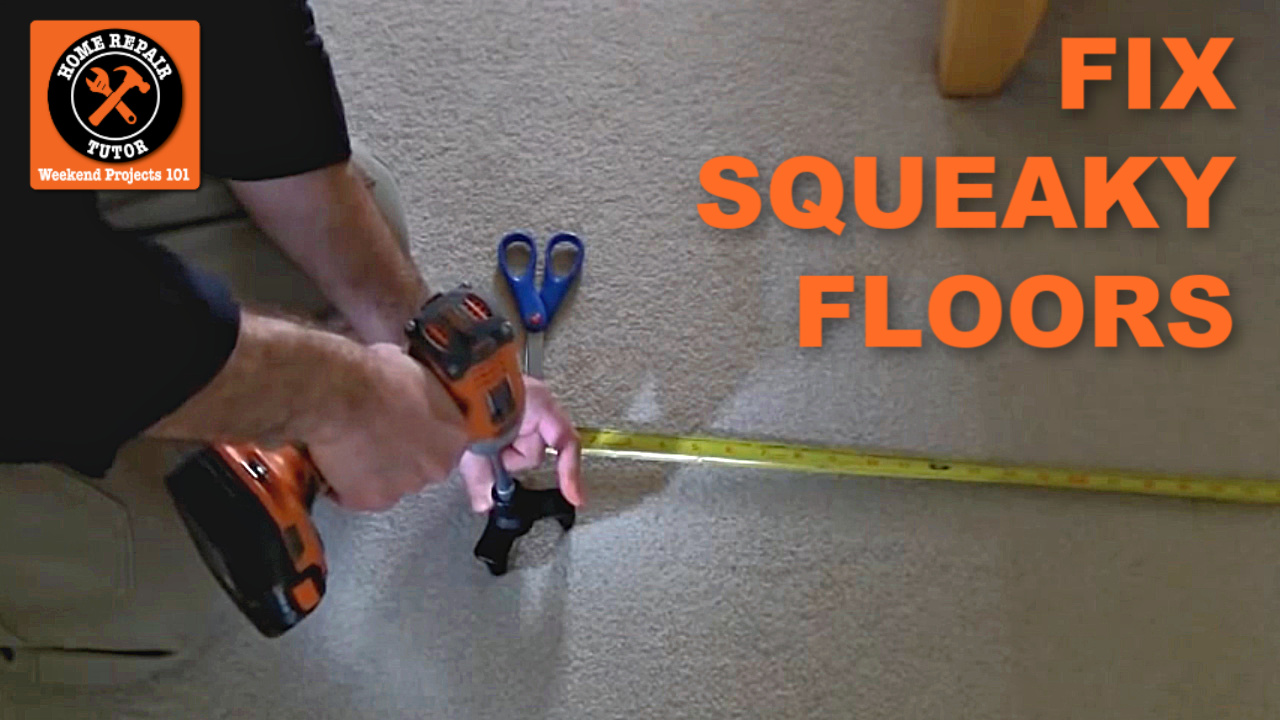 Fix Squeaky Floors In 4 Easy Steps Use