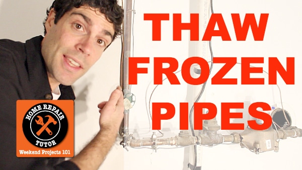 Thaw and Prevent Frozen Pipes