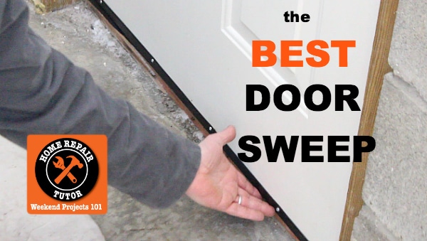 The Best Door Sweep For Exterior Doors, Sliding Door Draft Stopper Home Depot