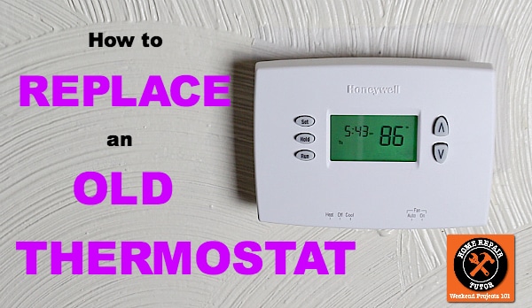 How to replace an old thermostat