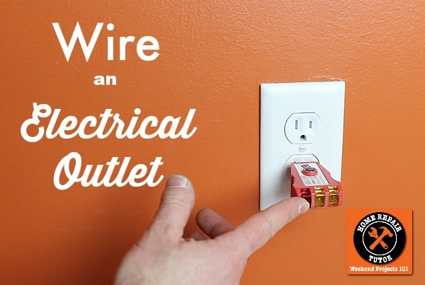 How to wire an electrical outlet