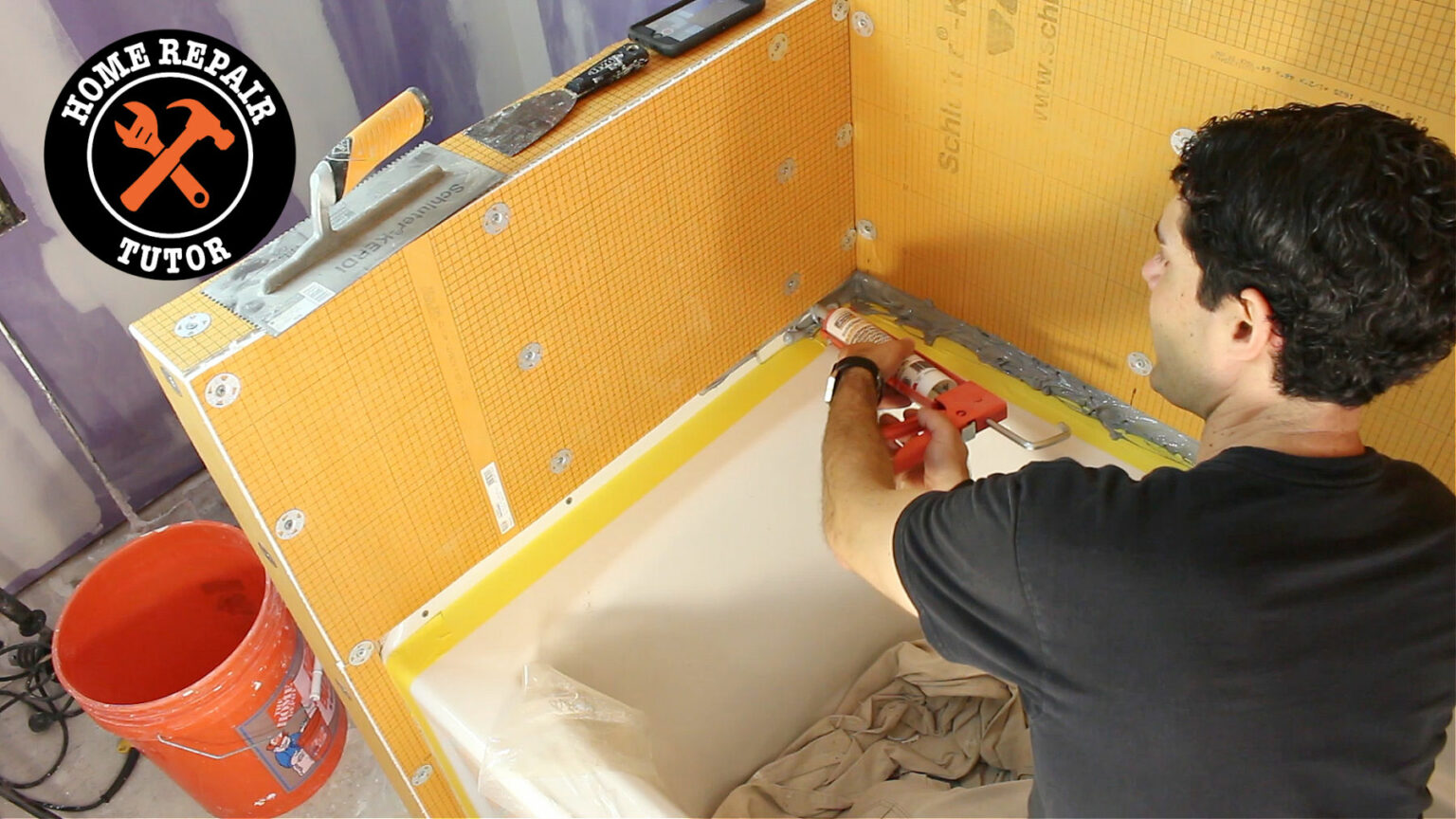 KERDI BOARD: Waterproof Your Shower In 1 Day - Home Repair Tutor