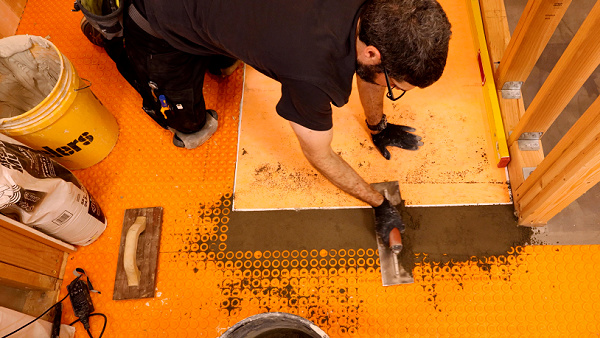 Screeding Mud Bed Mix