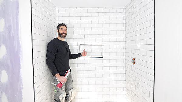 Subway Tile Shower Niche Tips