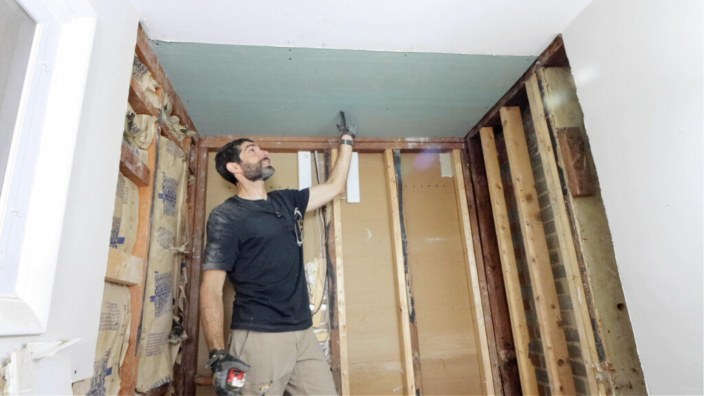 Drywall Ceiling Install