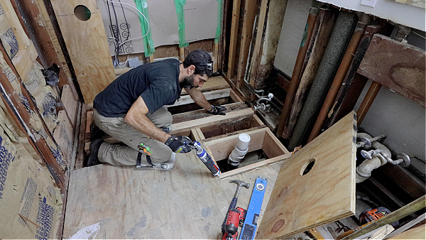 Bathroom Subfloor Repair