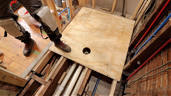 Bathroom Subfloor Replacement