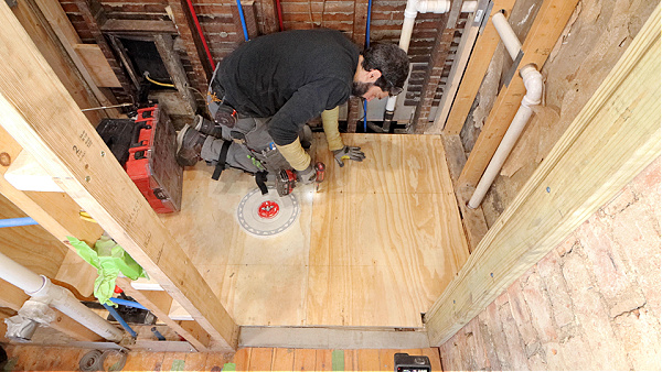 Plywood for Bathroom Subfloor