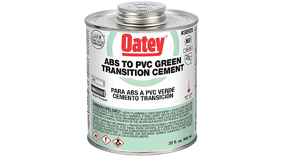 Oatey Green Transition Cement