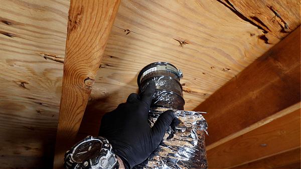 Ductwork for Bathroom Exhaust Fan