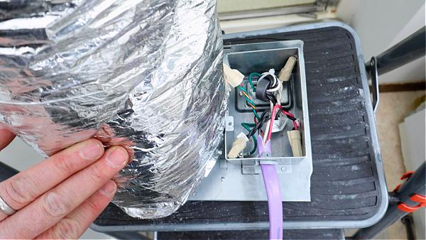 Electrical Wiring for Panasonic Whisper Cozy