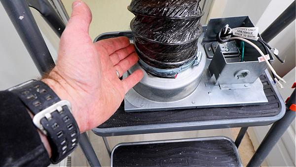 How to Secure Ductwork to Bathroom Exhaust Fan