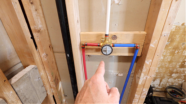 PEX B Color for Shower Valve