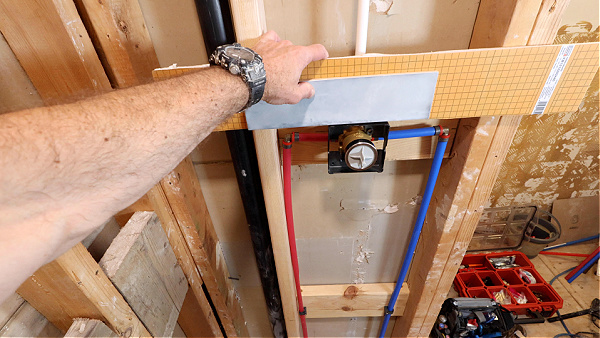 Shower Valve Tile Tip