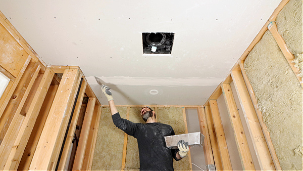 Filling Drywall Tapered Edges