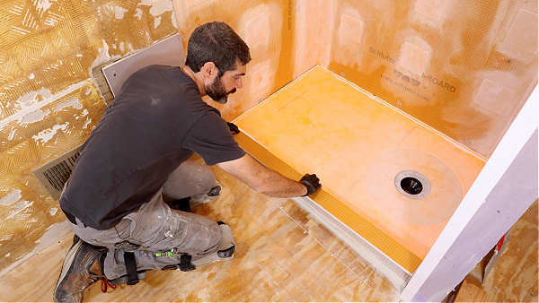 Schluter Shower Curb Height