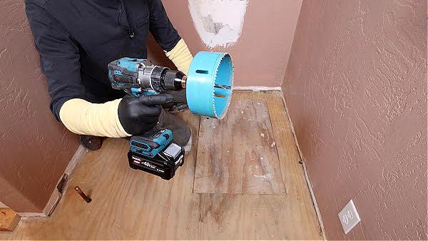 Hole Saw for Toilet Rough In