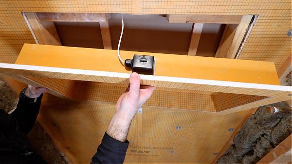 Connecting Schluter LIPROTEC Cable