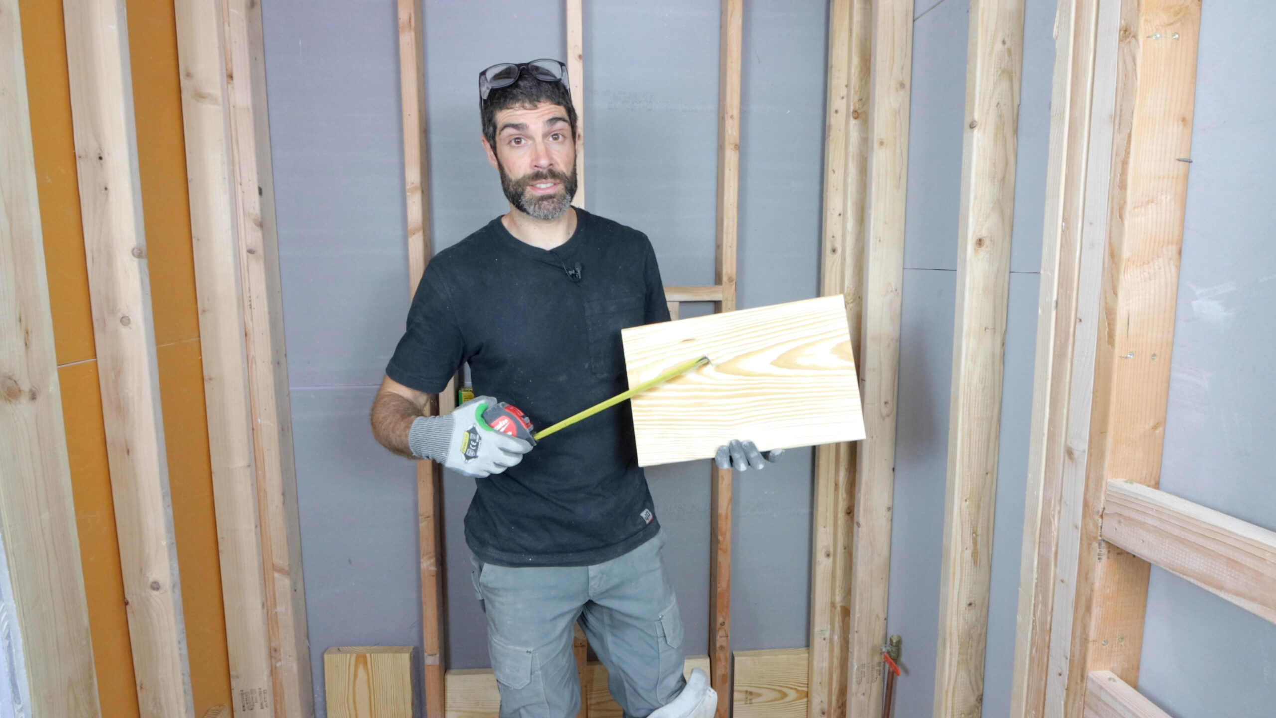 Add Stud Wall Blocking (for Shower)