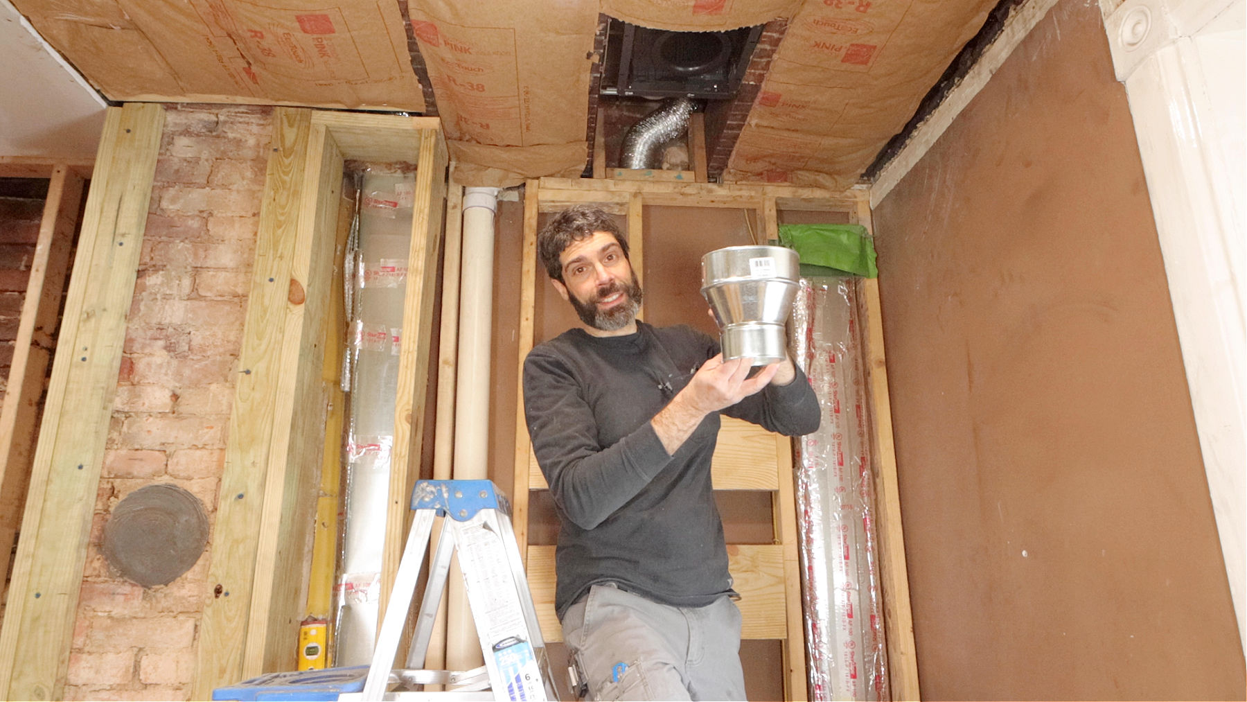 Connect Exhaust Fan to Ductwork