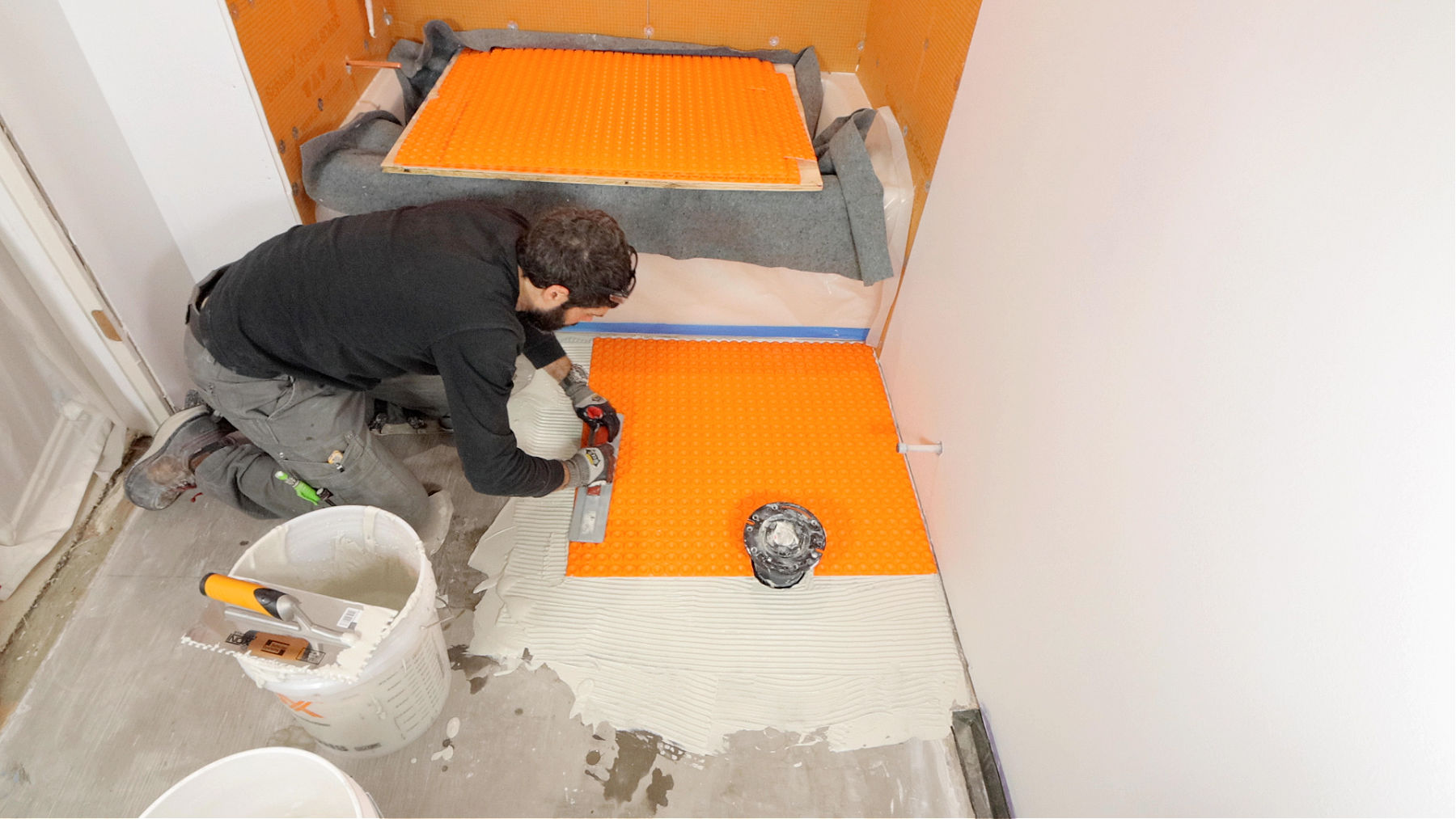 How to Install DITRA-HEAT Mats