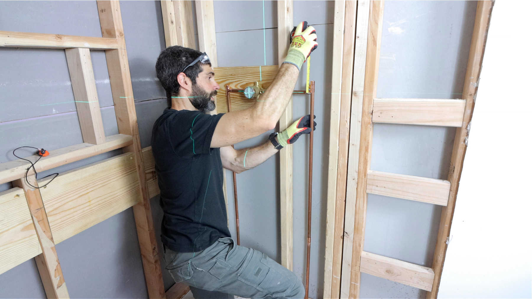 Dry Fitting (Delta Valve with Copper)