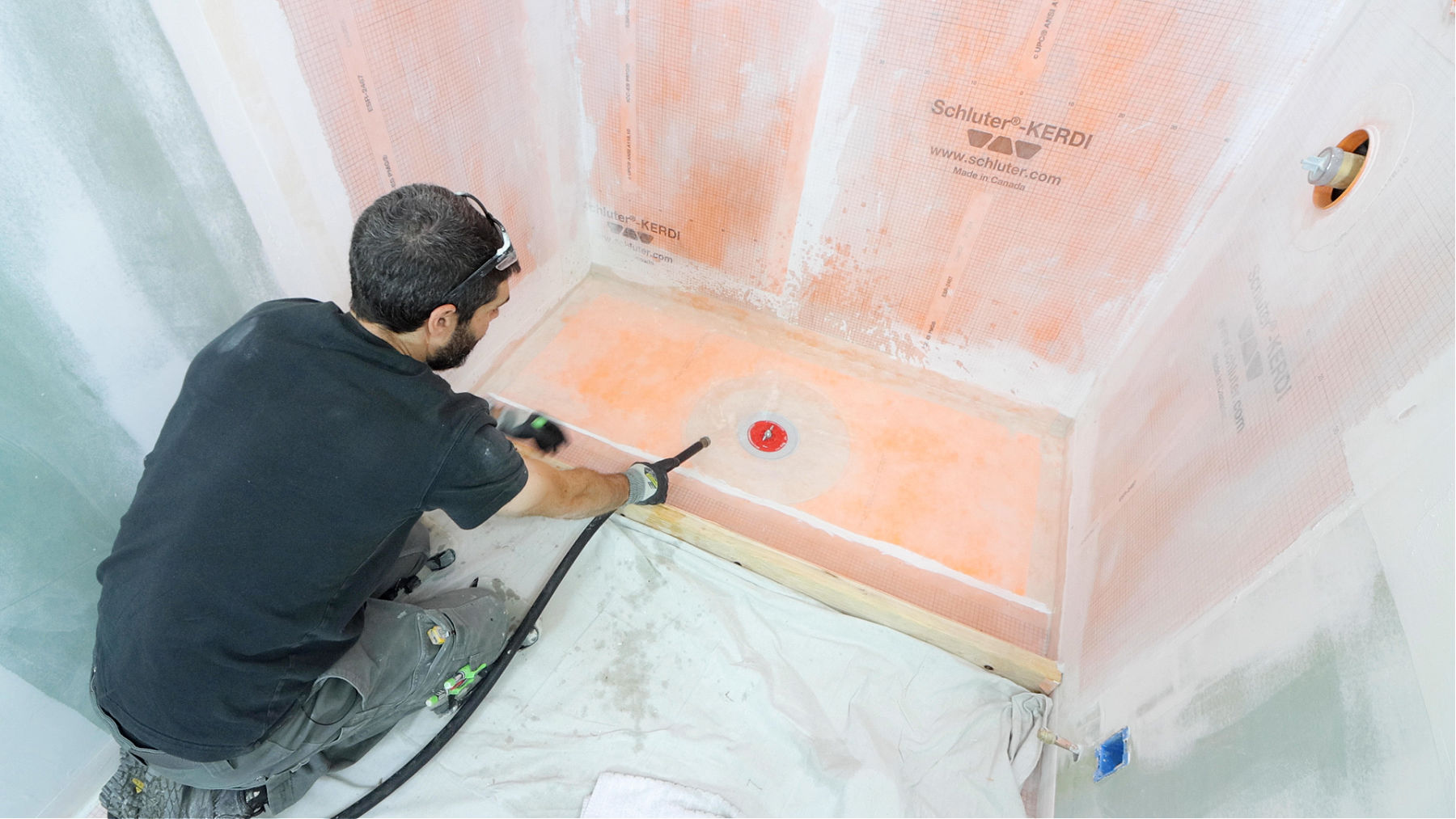 Flood Test (Curbless Shower)