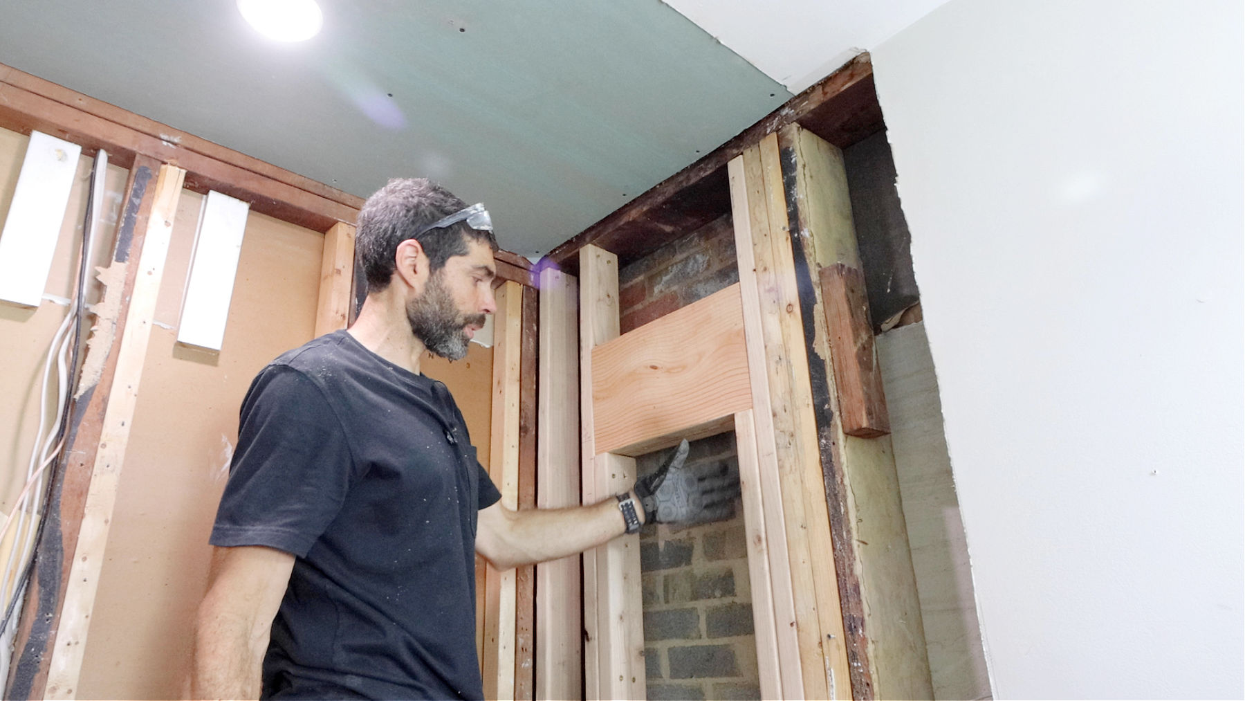Framing Shower Valve Wall – Part 2