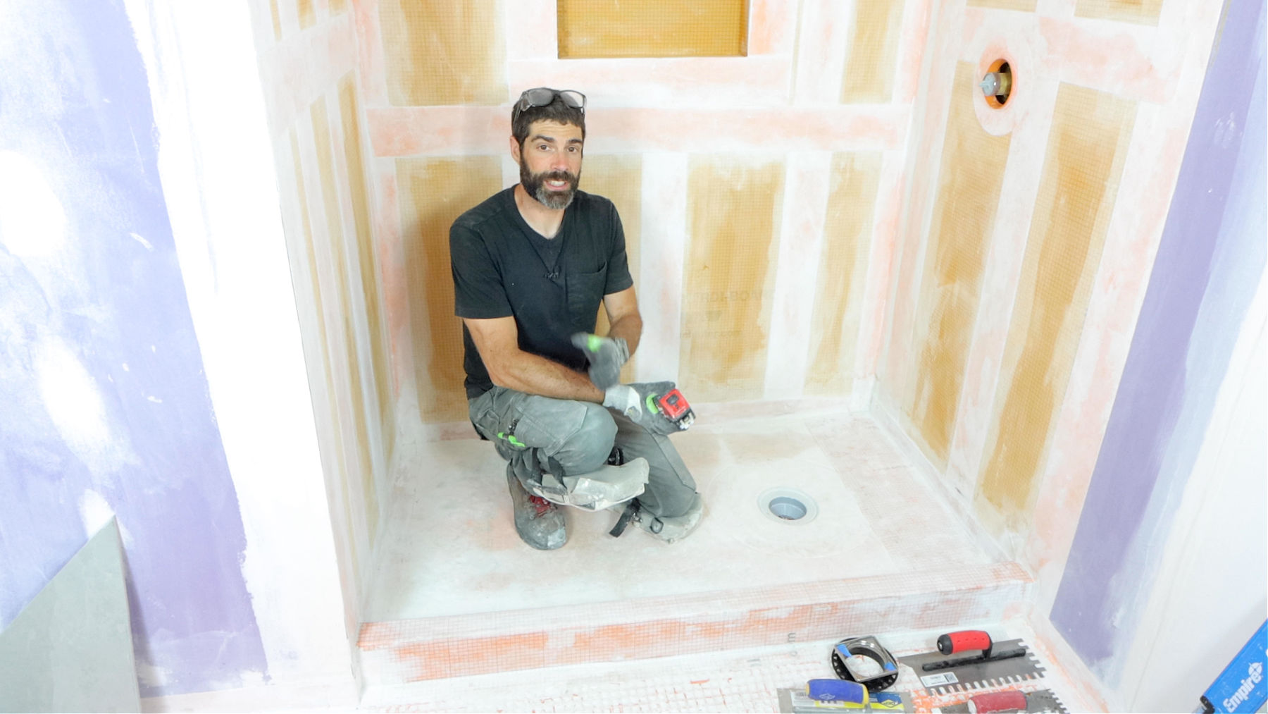 How to Calculate Shower Tray Tile