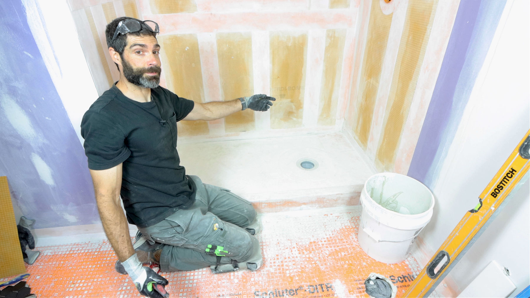 Fix Dip in Shower Tray Perimeter