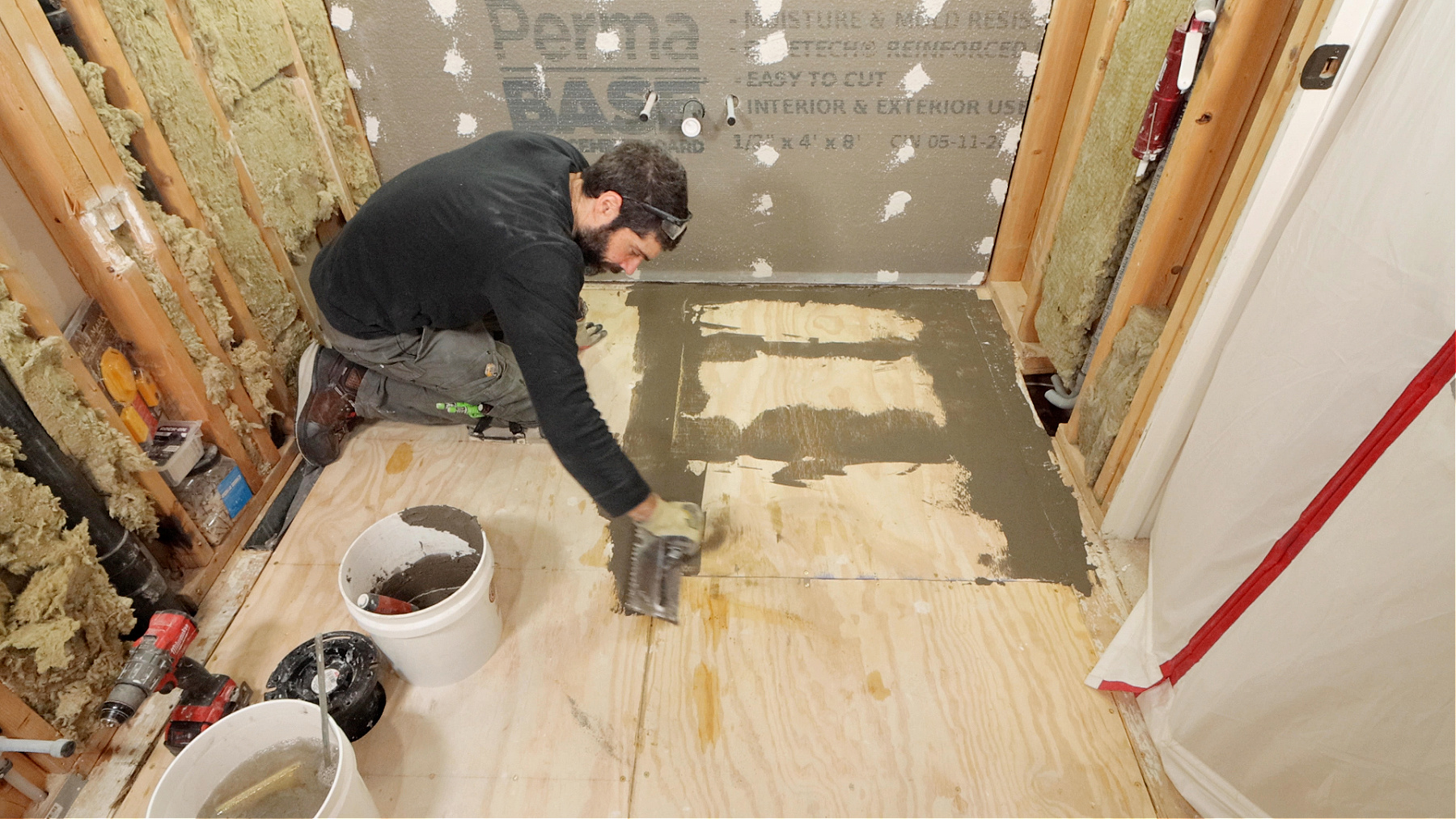 How to Fix Uneven Subfloors (for a Bathtub Installation)
