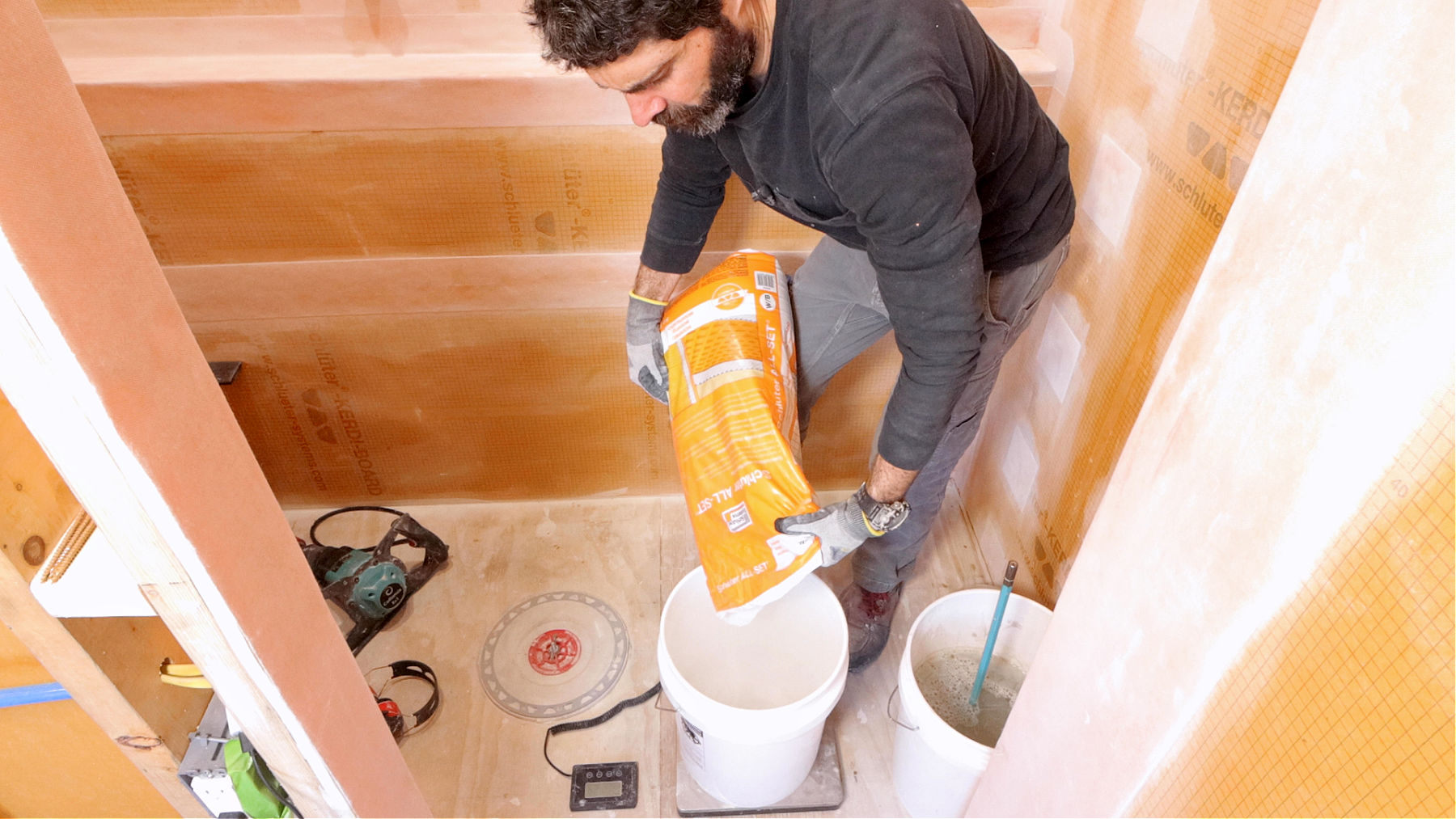 How to Mix Schluter ALL-SET