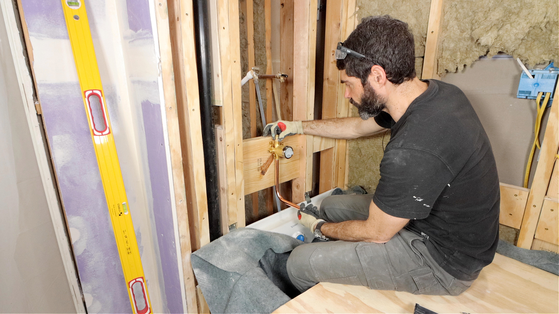 How to Install Delta Tub Valve Inside Wall