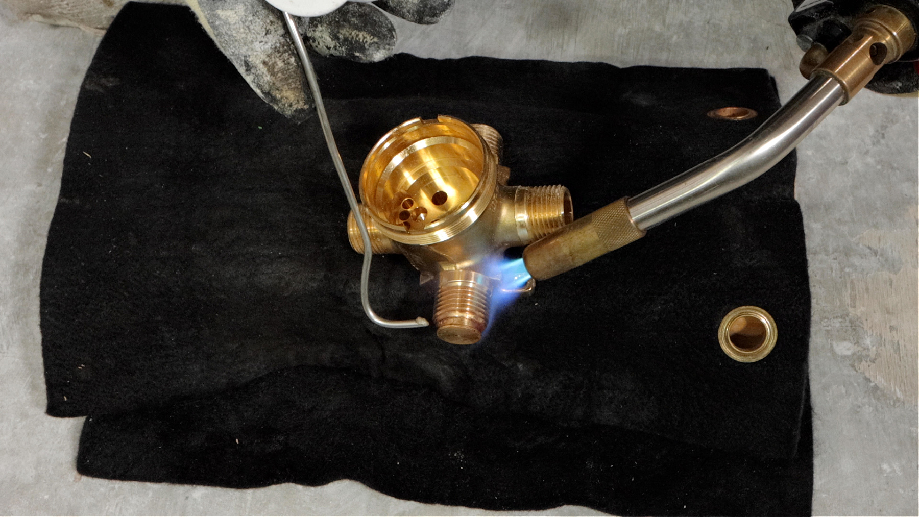 How to Solder Cap Into Delta Diverter Valve