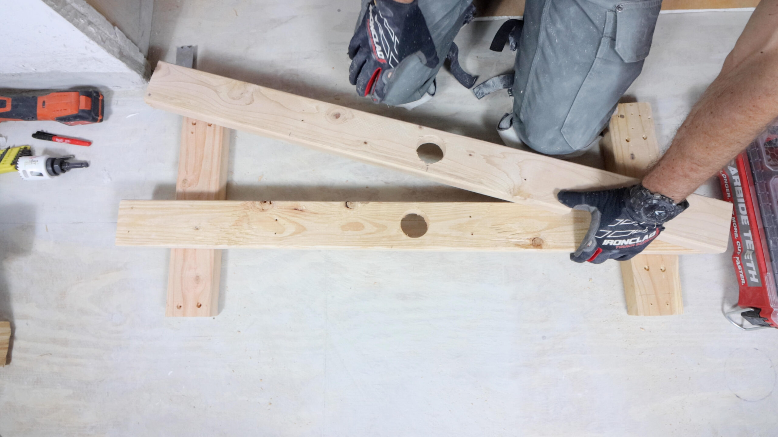 Stud Wall Notching and Boring (Load Bearing)