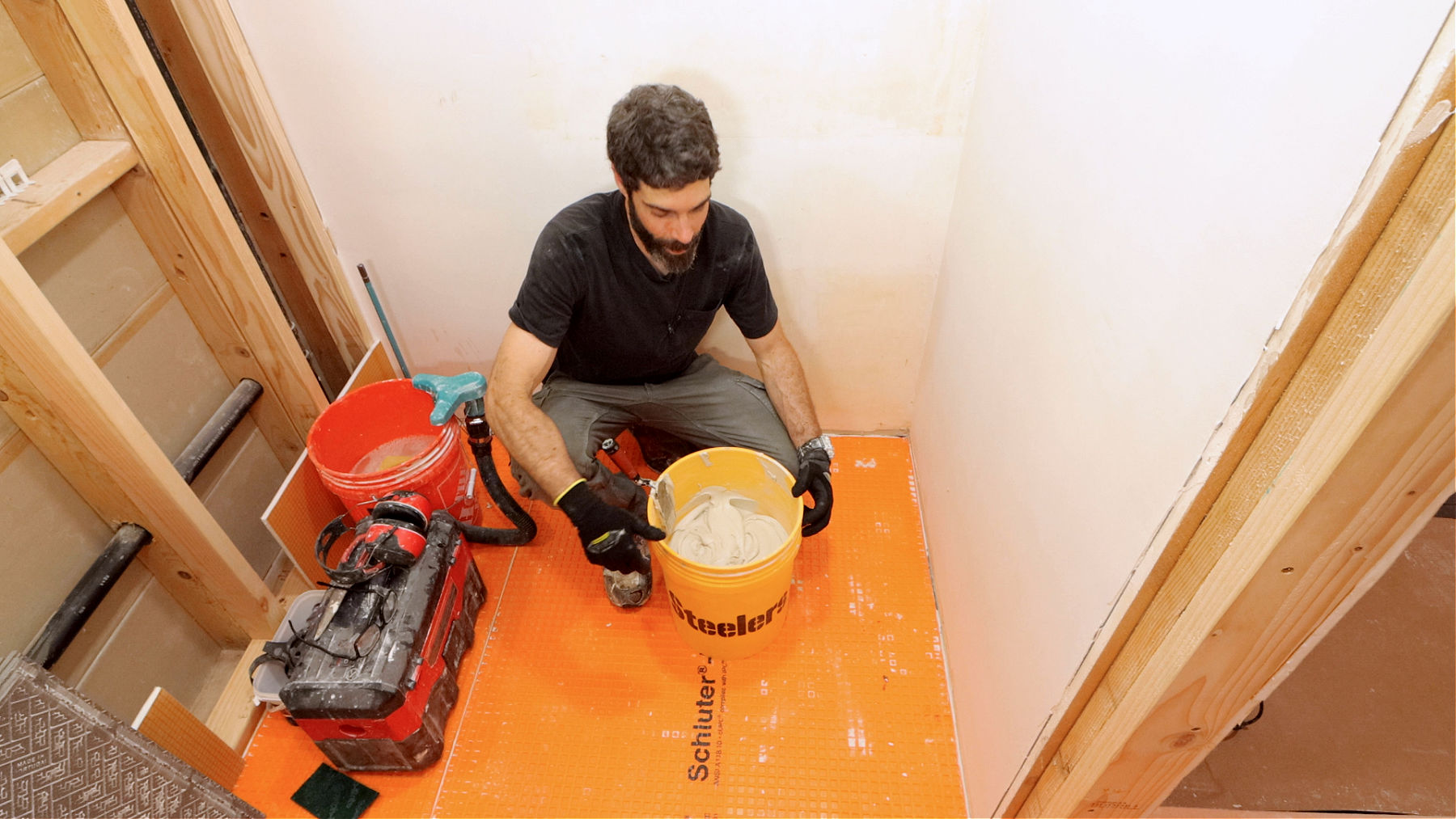 How to Mix Partial Bag of Schluter ALL-SET